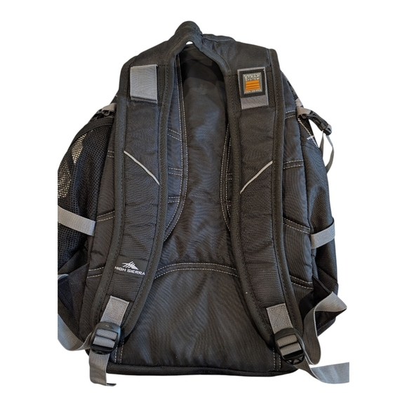 High Sierra Black & White Plaid Backpack - Picture 3 of 9